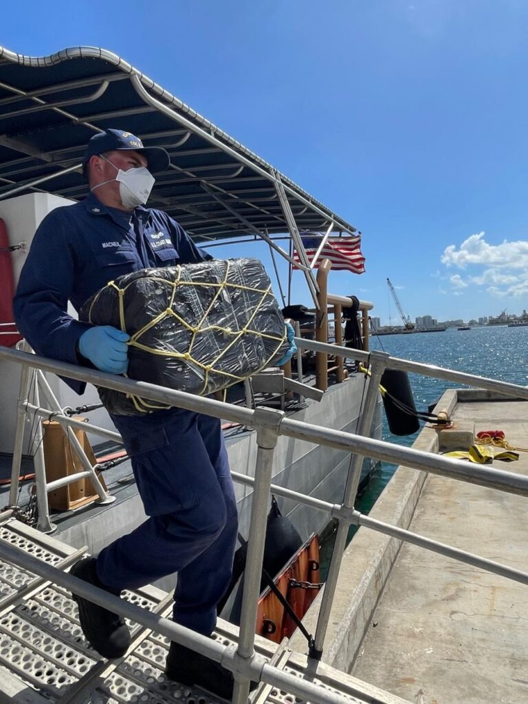 Coast Guard Seizes  Million In Cocaine, After At-Sea Drug Bust Near Puerto Rico