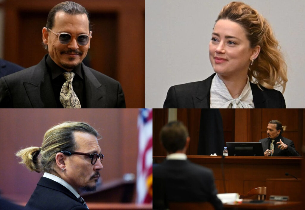 Johnny Depp Calls Amber Heard Allegations 'Heinous,' Says He Never Struck Her