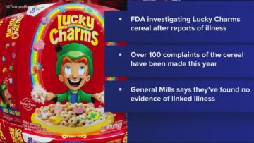 FDA Investigates Lucky Charms Cereal After Reports of Sickness