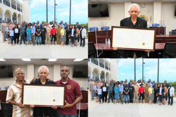 Outstanding Virgin Islanders Honored By Senators At Plaque Ceremony In St. Croix