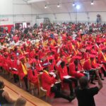 CHS Graduates 156 Students In Modular Gymnasium At Kingshill Campus Today
