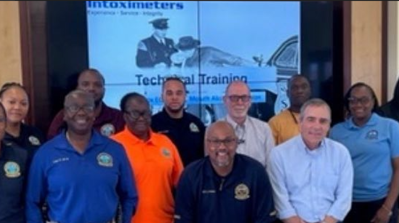 Virgin Islands Office of Highway Safety Provides Intoximeter Training and Certification For VIPD