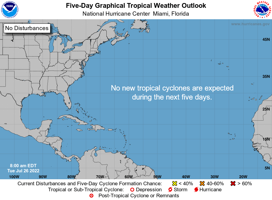 NHC Continues To Monitor 3 Tropical Waves, No Threats Expected Now