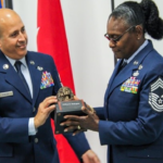 Rodriguez Promoted As The First Female Chief Master Sergeant Within The 285th Civil Engineering Squadron