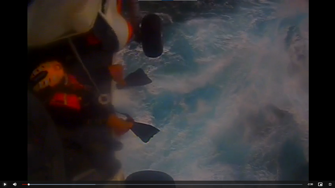 Coast Guard Rescues Spear Fisherman In Distress Just Off Dog Island In St. Thomas
