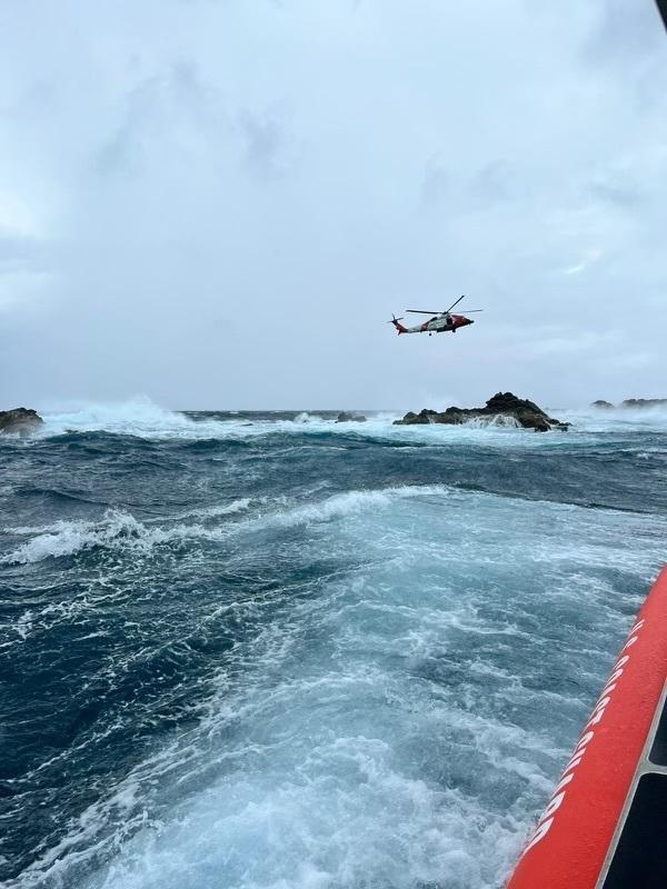 Coast Guard Rescues Spear Fisherman In Distress Just Off Dog Island In St. Thomas