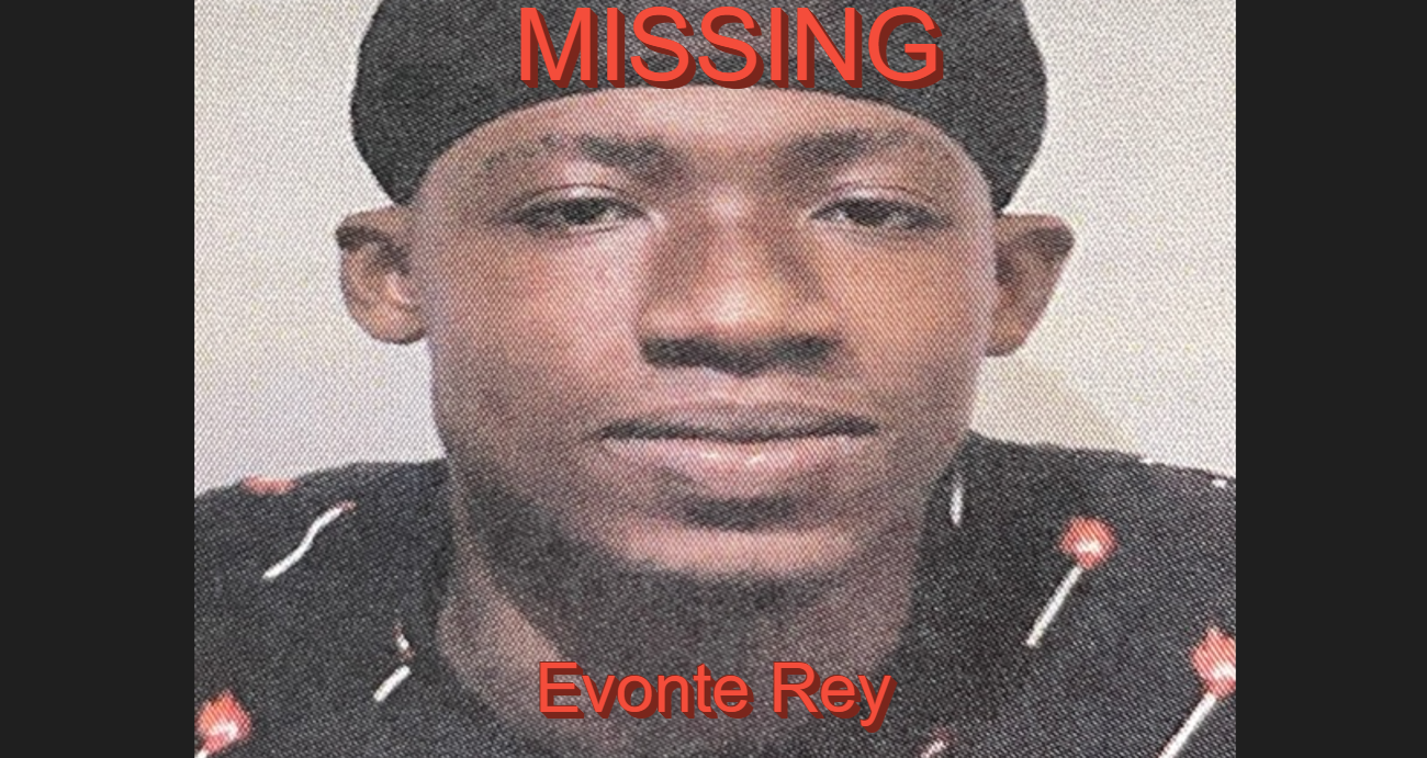 Help Police Find Missing Man Evonte Rey On St. Thomas