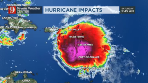 Puerto Rico Under Hurricane Watch As Tropical Storm Fiona Nears St. Croix