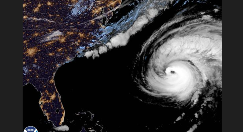 Powerful Hurricane Fiona Roaring By Bermuda, Then Off To Canada