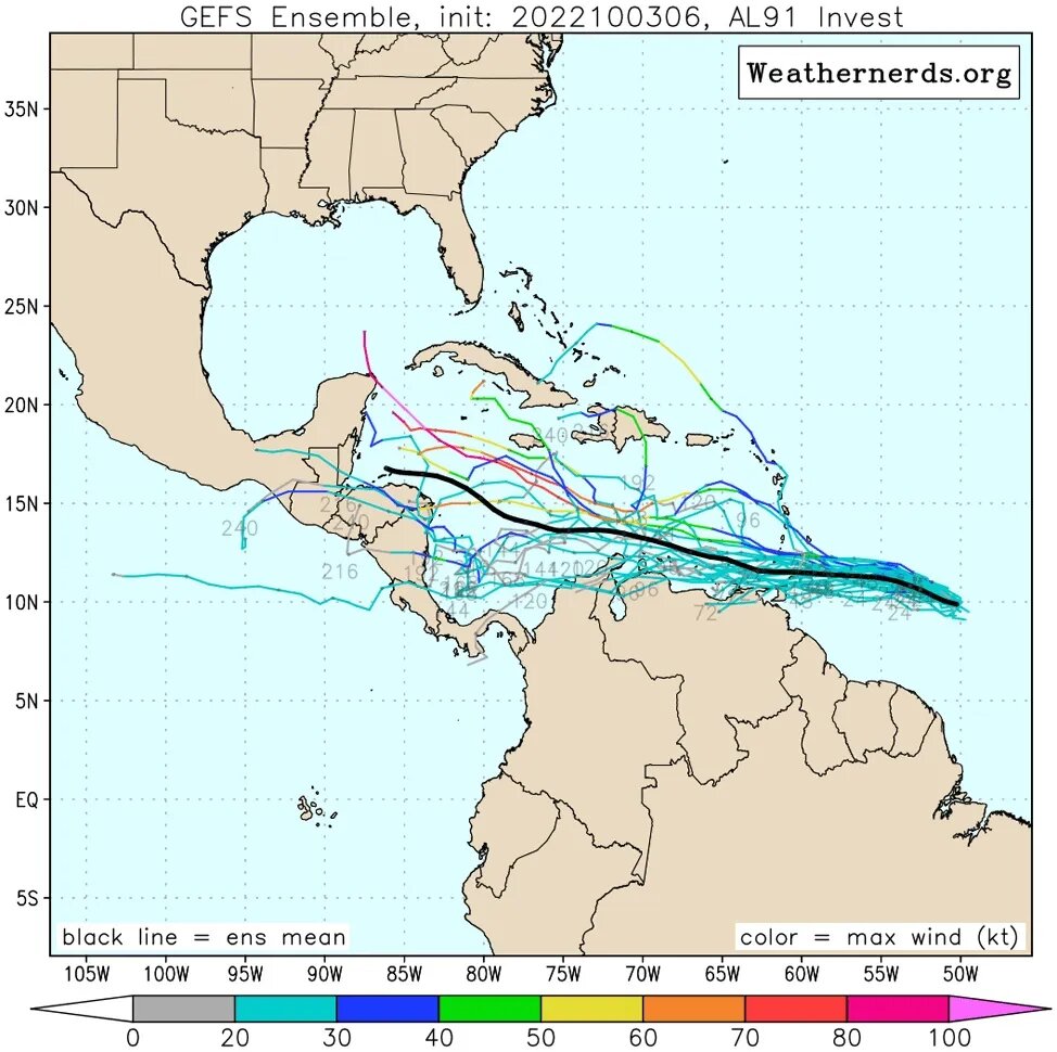 Wise To The Danger, Caribbean Keeps A Wary Eye On Invest 91L