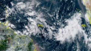 Wise To The Danger, Caribbean Keeps A Wary Eye On Invest 91L