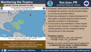 'Polar Trough' To Bring Heavy Rain To USVI and Puerto Rico Starting Late Tomorrow: NWS