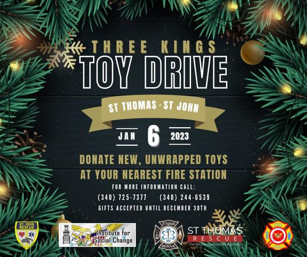 Help St. Thomas Rescue In Three King's Day Toy Drive