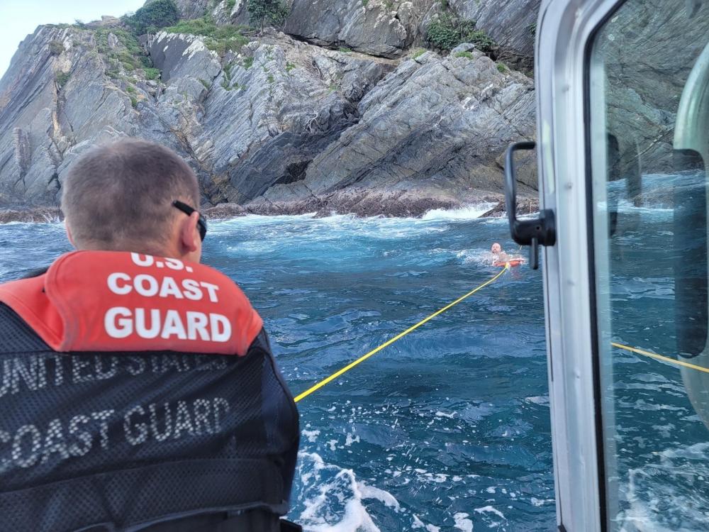 Snorkeler Reported Missing Off Ham's Bluff Rescued By Coast Guard On St. Croix