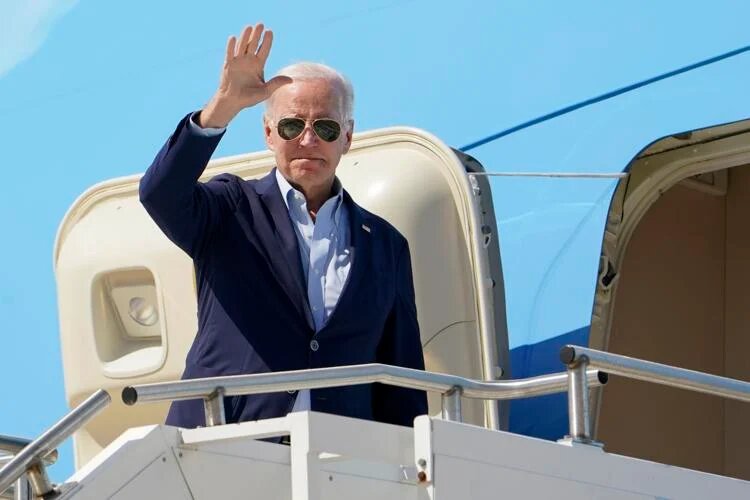 President Biden, First Family and Air Force One Say Sayonara To St. Croix!