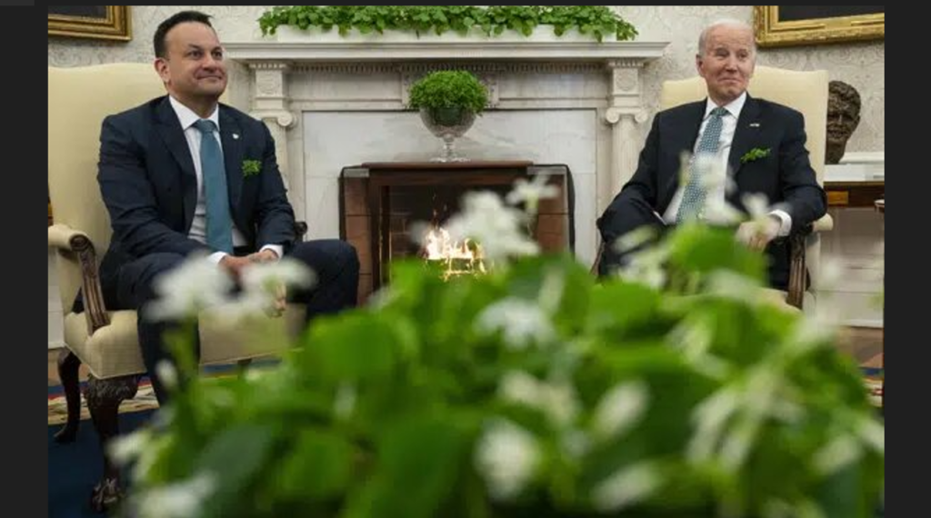 President Biden Welcomes Irish Prime Minister On St. Patrick’s Day