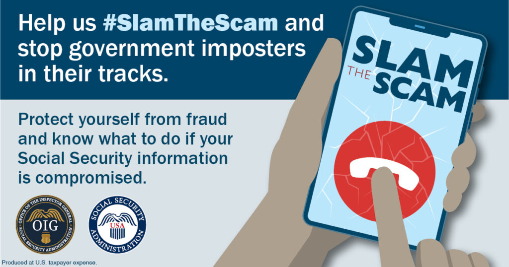 SLAM THE SCAM: How To Spot Government Imposters
