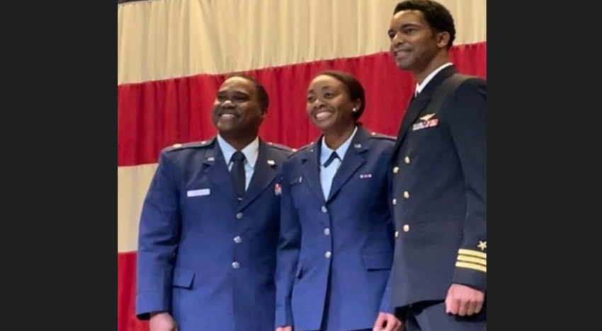 285th Civil Engineering Squadron Commissions First Female Officer