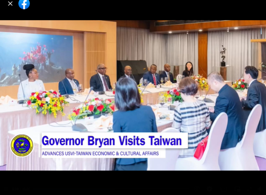 Governor Bryan Leads USVI Delegation To Taiwan For 2023 Smart City Summit and Expo