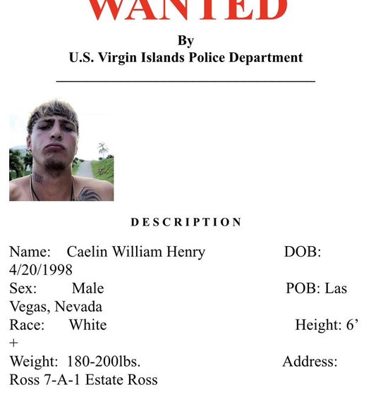 Help Police Find Las Vegas Man Wanted On Domestic Violence Charge In St. Thomas