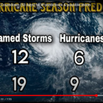 Arizona University Predicts One Less Named Storm This Season – 12 – Down From 13