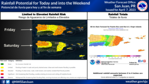 National Weather Service Sees 'Elevated' Risk of Thunderstorms, Flooding This Weekend