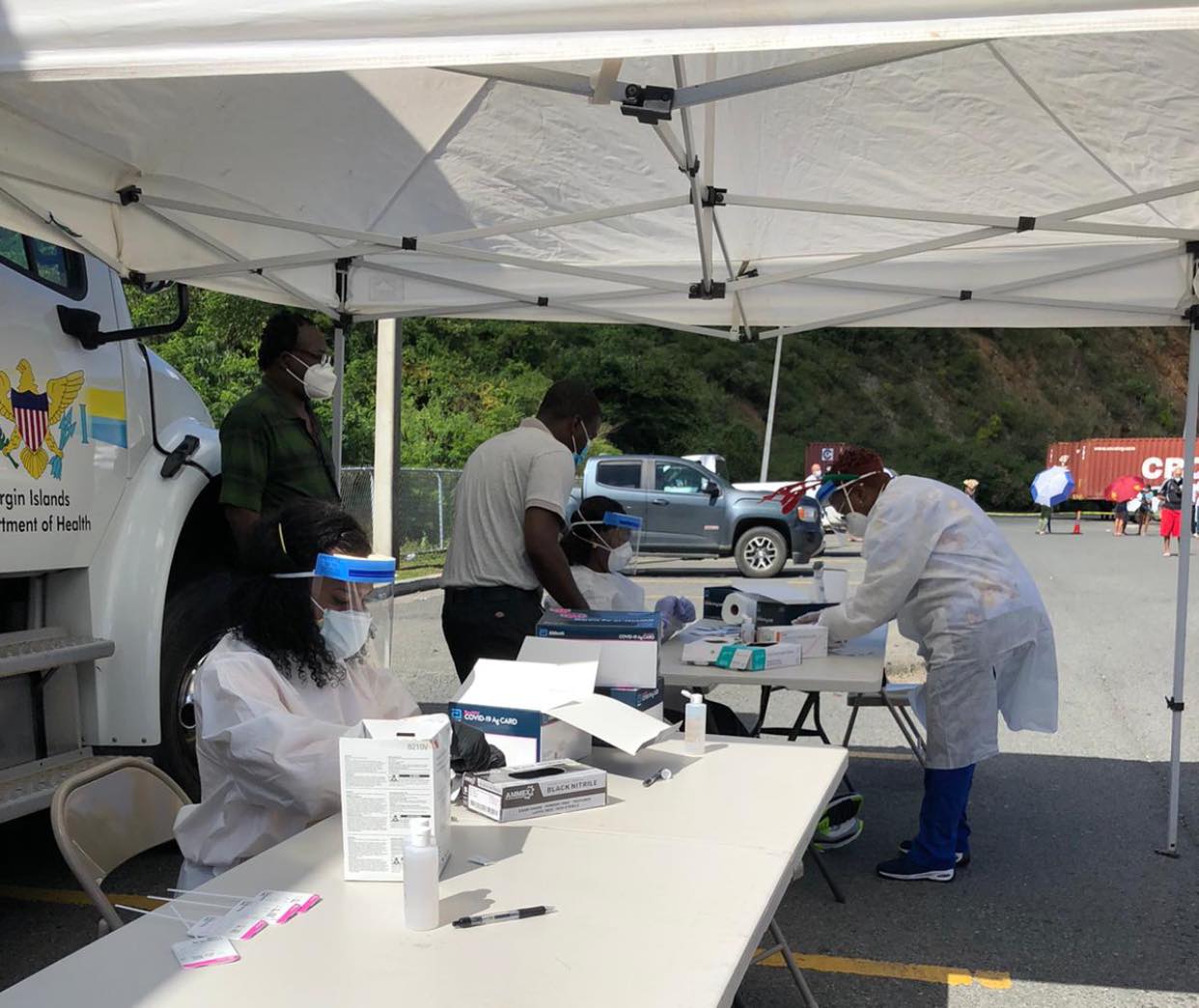 Health Department Resumes Free DriveThru COVID Testing Virgin Islands Free Press