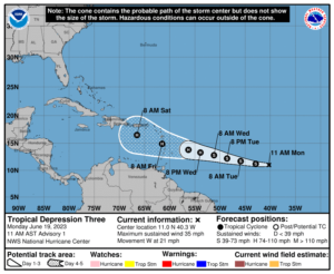 Rainmaker Conditions Expected For USVI and Puerto Rico Starting Thursday