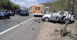 Woman Dies of Injuries Sustained In Two-Vehicle Crash On Christiansted Bypass