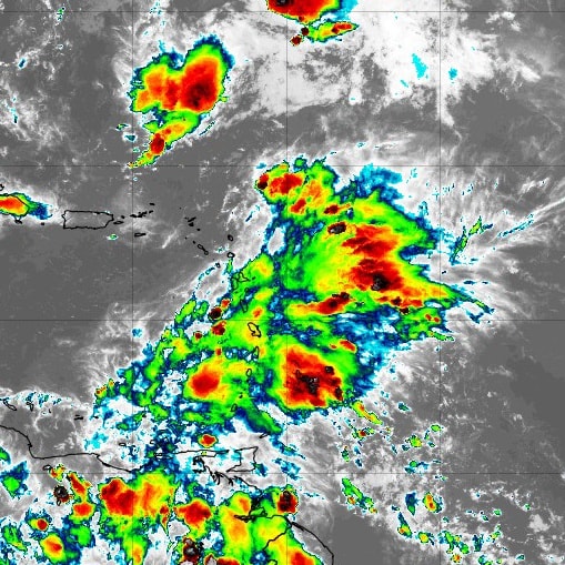 Tropical Wave and Trough To Bring 'Excessive Rain Event' To USVI, Puerto Rico