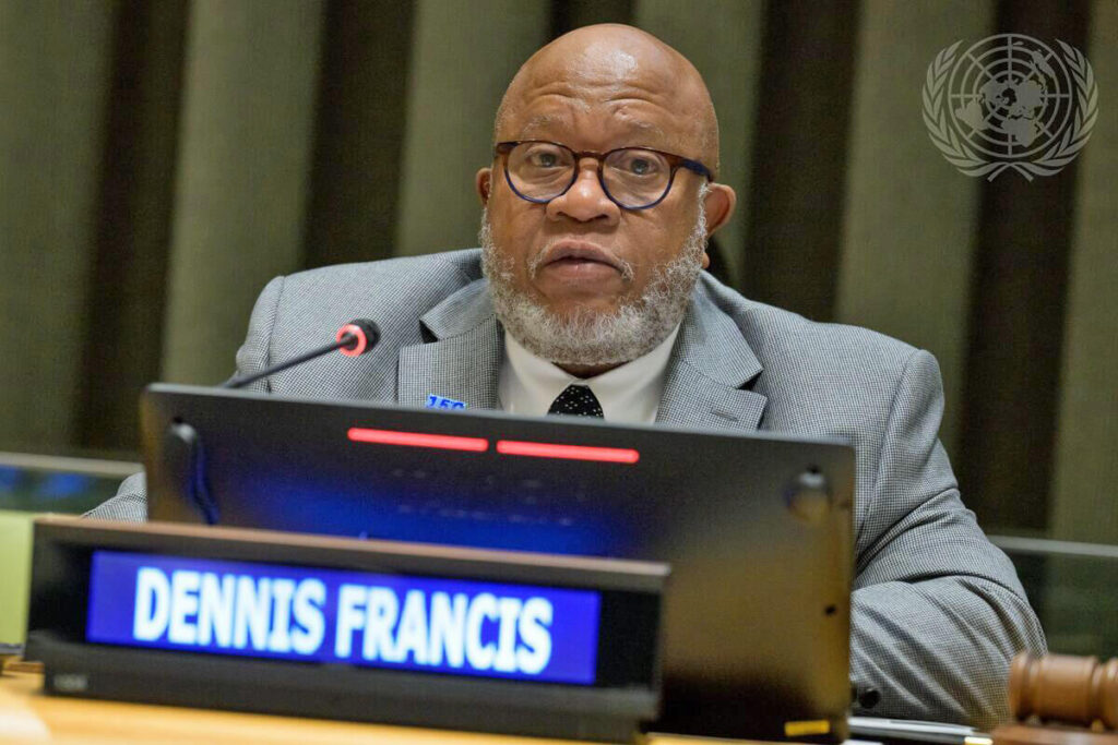 Trinidad’s Dennis Francis Elected Next Leader of the UN General Assembly