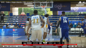 USVI Men's Basketball Team Falls To Cuba 72-63