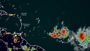 Bret's Closest Approach To USVI Will Be South of St. Croix on Friday
