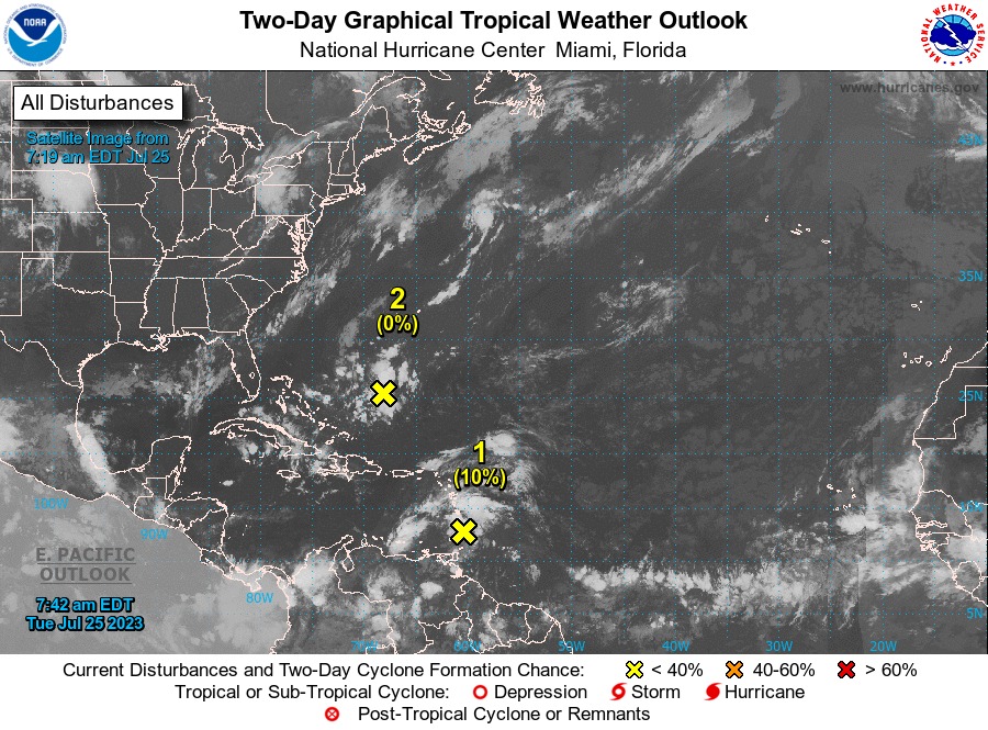 Tropical wave could cause flooding in urban areas