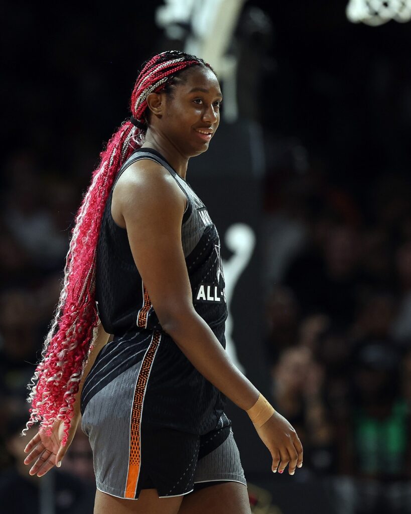 WNBA first-time All Star Aliyah Boston front-runner for rookie of the year honors