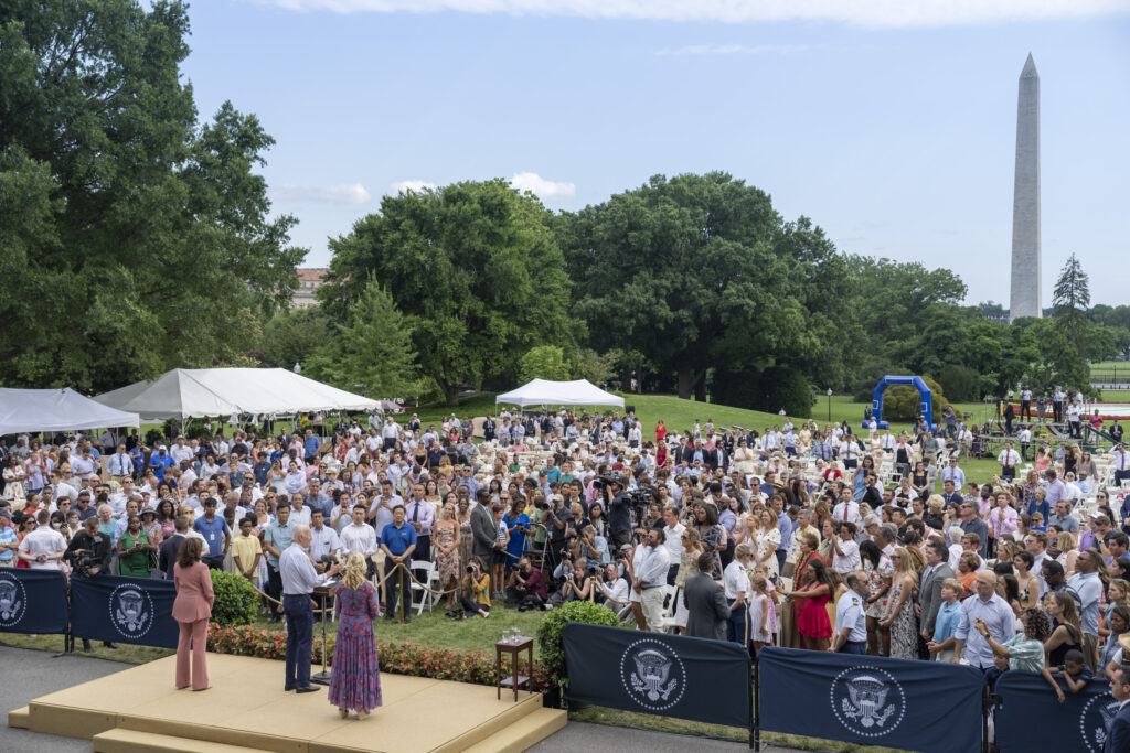 President Biden Encourages 'Friendship' Across The Aisle At White House Picnic