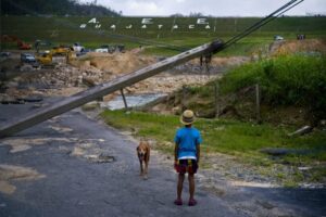 Crews will rebuild a critical dam in Puerto Rico that was battered by Hurricane Maria
