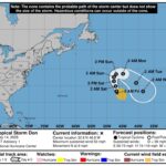 Subtropical Storm Don Forms Over The Central Atlantic