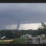 Small tornado hits northwestern Puerto Rico, downing trees and power lines