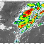 NHC Sees tropical depression in the offing
