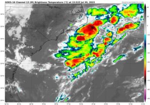 NHC Sees tropical depression in the offing
