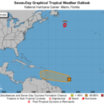 First hurricane of 2023 season forms; Invest 95L lurks as possible rainmaker on Tuesday
