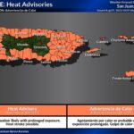 Heat Advisories Remain In Effect For USVI and Puerto Rico
