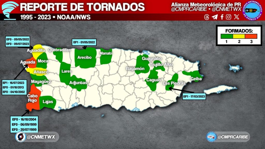 EF-0 Tornado Confirmed To Touch Down In Aguadilla Today, Causing Limited Damage
