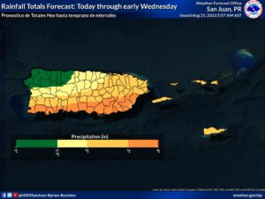 Southern Puerto Rico Could Get 4 Inches of Rain With Passing of Tropical Storm Franklin