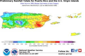 Tropical Storm Franklin Makes Landfall and Dumps Heavy Rain on Hispaniola