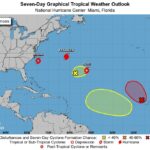 Tropical Storm Jose Forms In The Atlantic Ocean