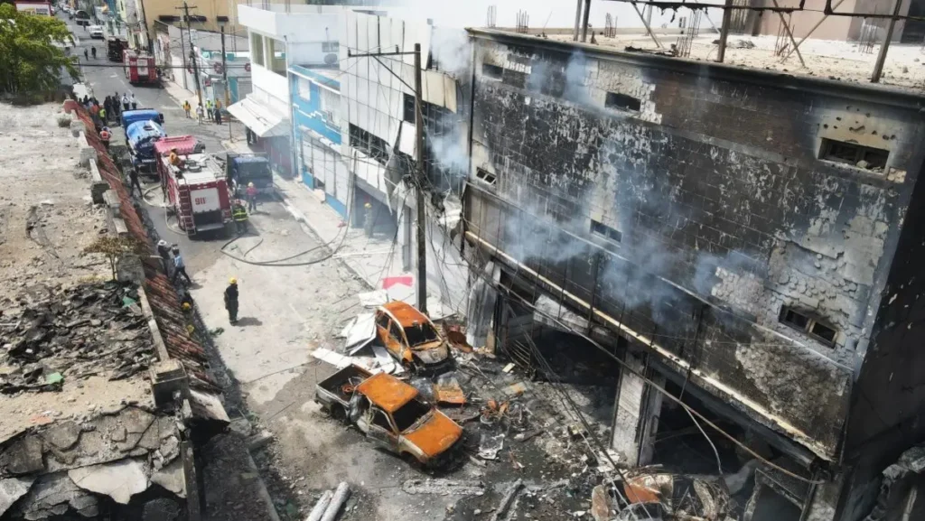 Death toll rises to 27 as Dominican firefighters find more bodies in this week’s explosion