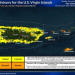 Lingering humidity from tropical wave spells heat advisories for USVI today