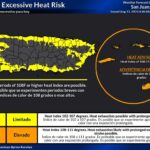 Isolated Showers For Eastern USVI and Puerto Rico; Heat Advisories Continue